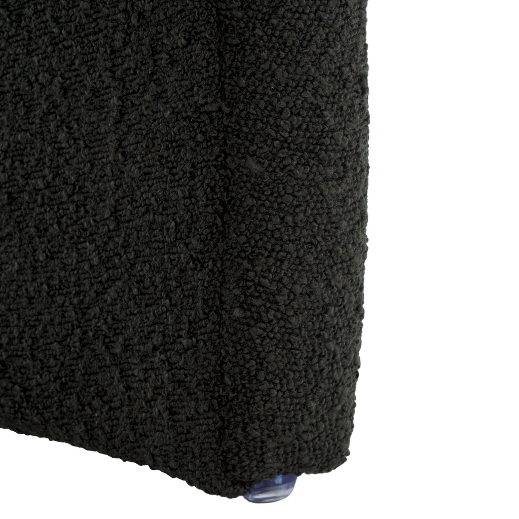 Kibo Ottoman | Safavieh - OTT1300 - Black Boucle