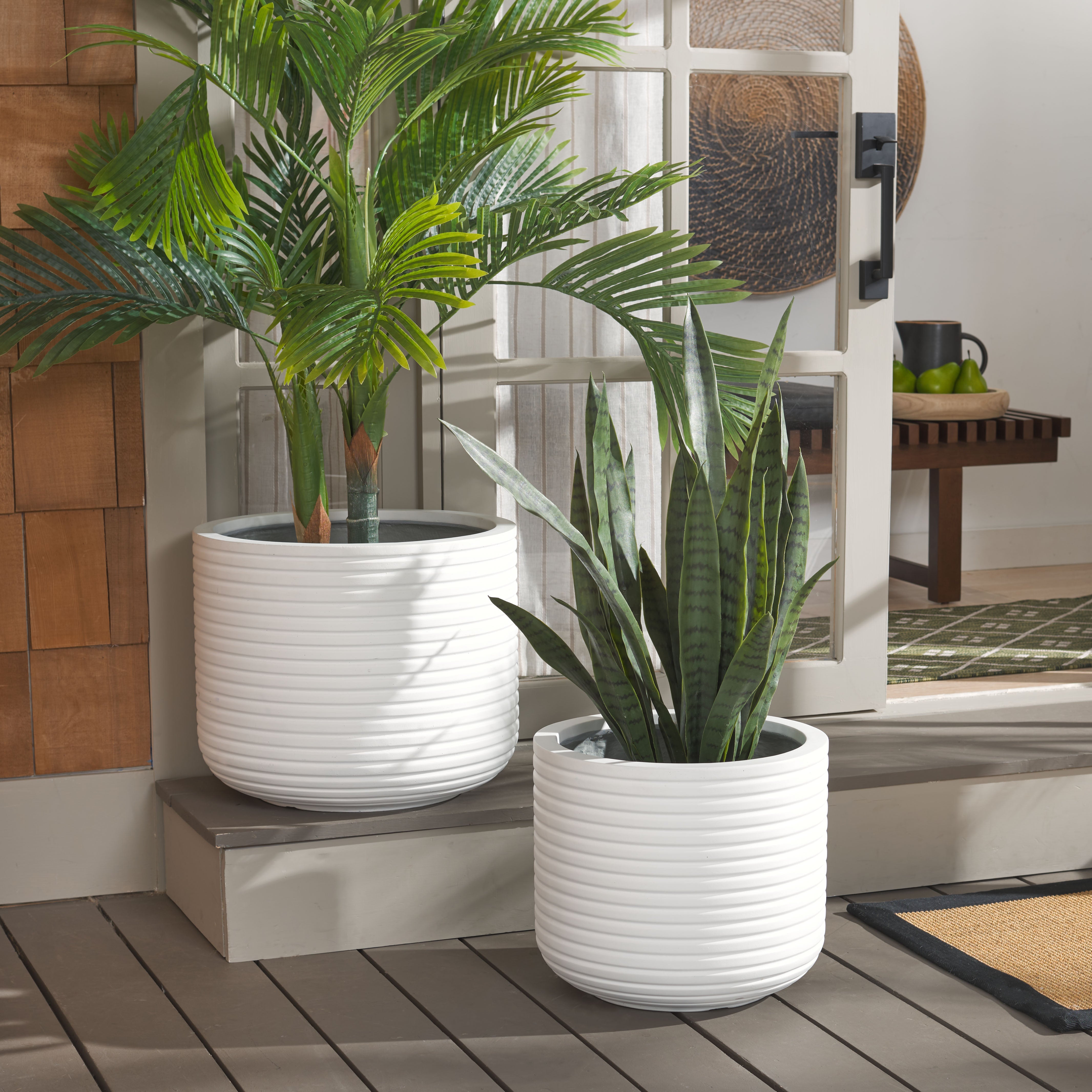 plant pot sets indoor Nardo Planter Pot Set of 2
