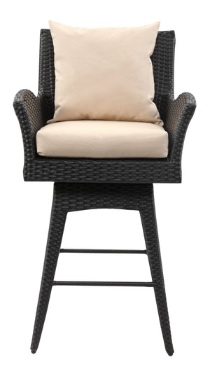 Hayes Swivel Arm Barstool | Safavieh - PAT2515