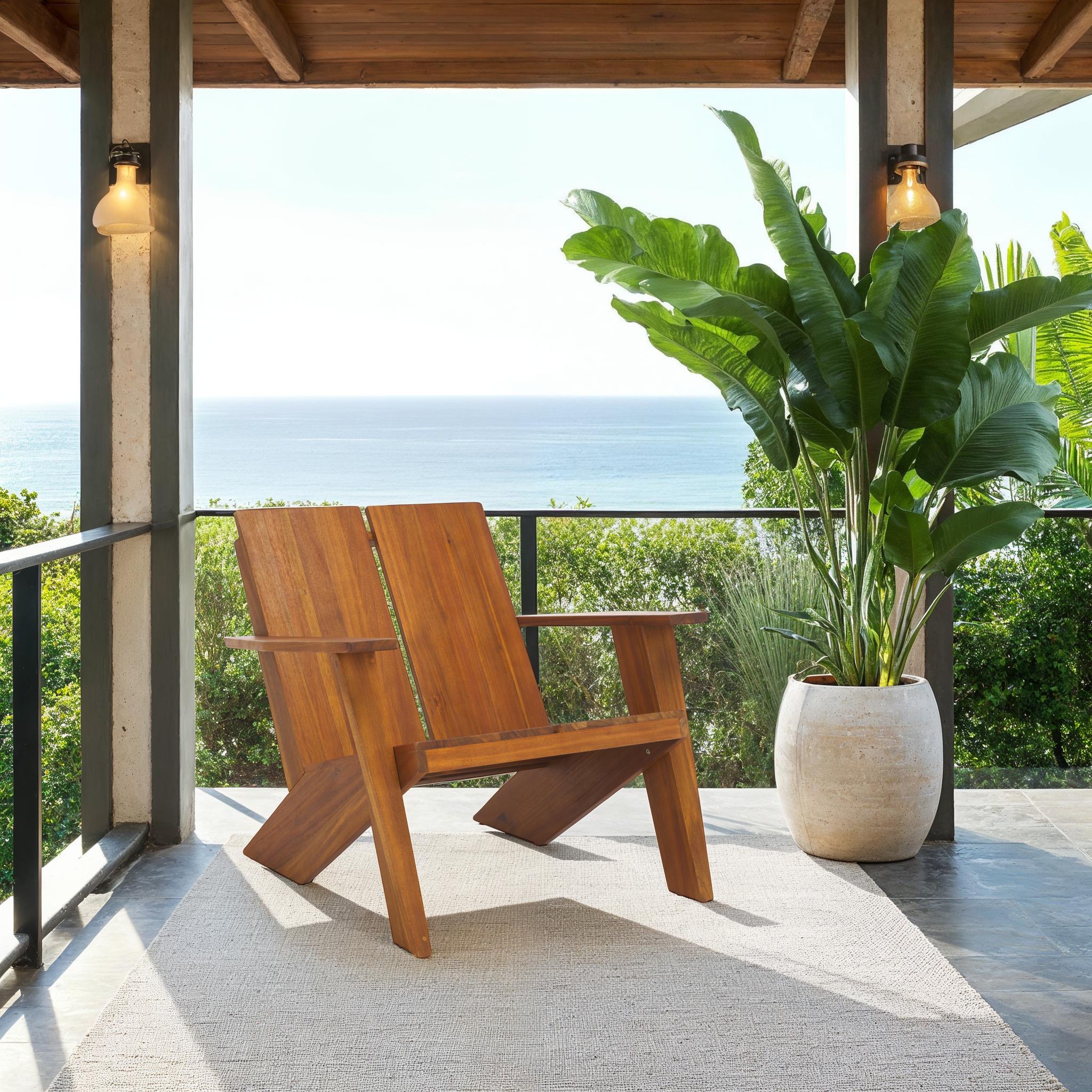 Maya Adirondack Chair | Safavieh - PAT6800