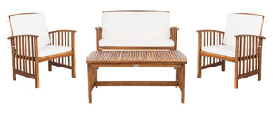 Rocklin Four-Piece Outdoor Set | Safavieh - PAT7007