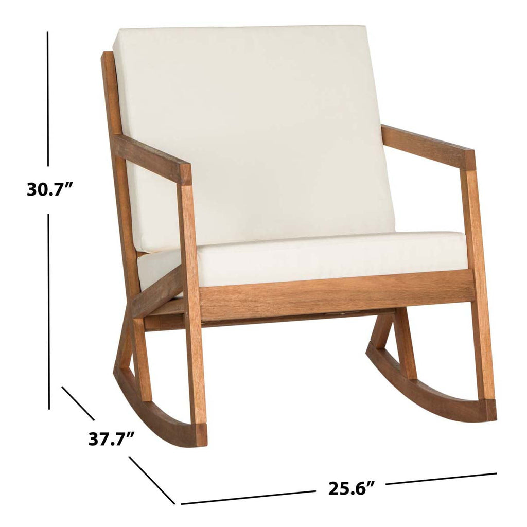 Safavieh Vernon Rocking Chair , PAT7013 - Natural/Beige