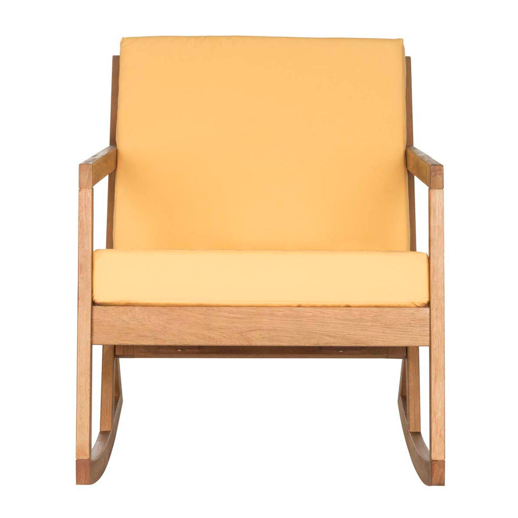 Safavieh Vernon Rocking Chair , PAT7013 - Natural/Yellow