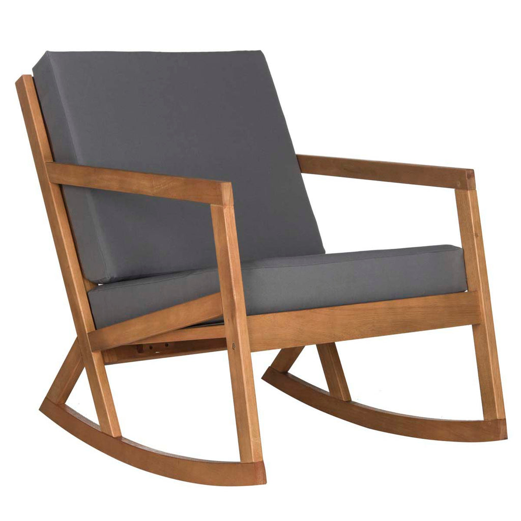 Safavieh Vernon Rocking Chair , PAT7013 - Natural/Grey