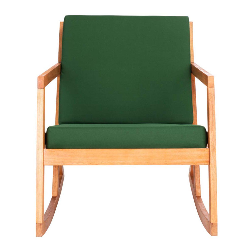 Safavieh Vernon Rocking Chair , PAT7013 - Natural / Green