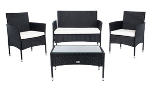 Abdul 4Pc Living Set | Safavieh - PAT7504