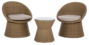 Drew Swivel Bistro Set | Safavieh - PAT7544