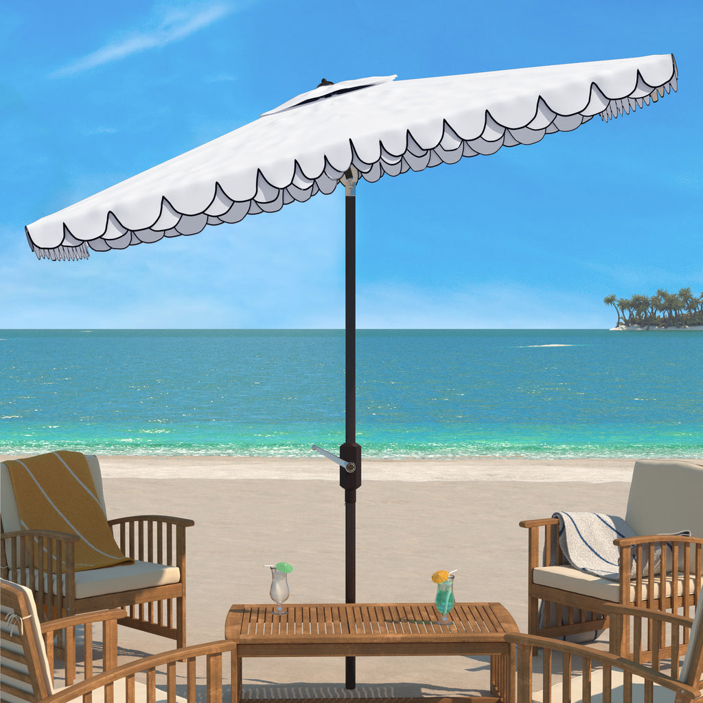 elegant-valance-6-5-x-10-ft-rect-umbrella-safavieh-pat8306-2-Ivory/Black