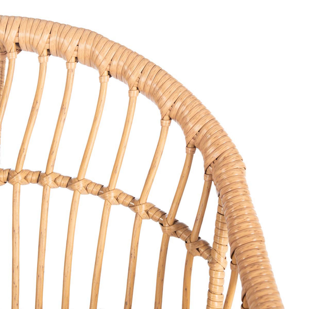 Safavieh Berlen 3Pc Lounger Set - Natural / Navy