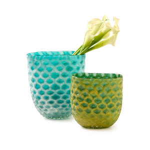 Set of 2 Fish Scales Vase | Tozai Home - PEH029-S2