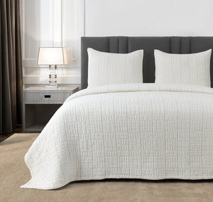 Pickstitch Coverlet Set | Ann Gish