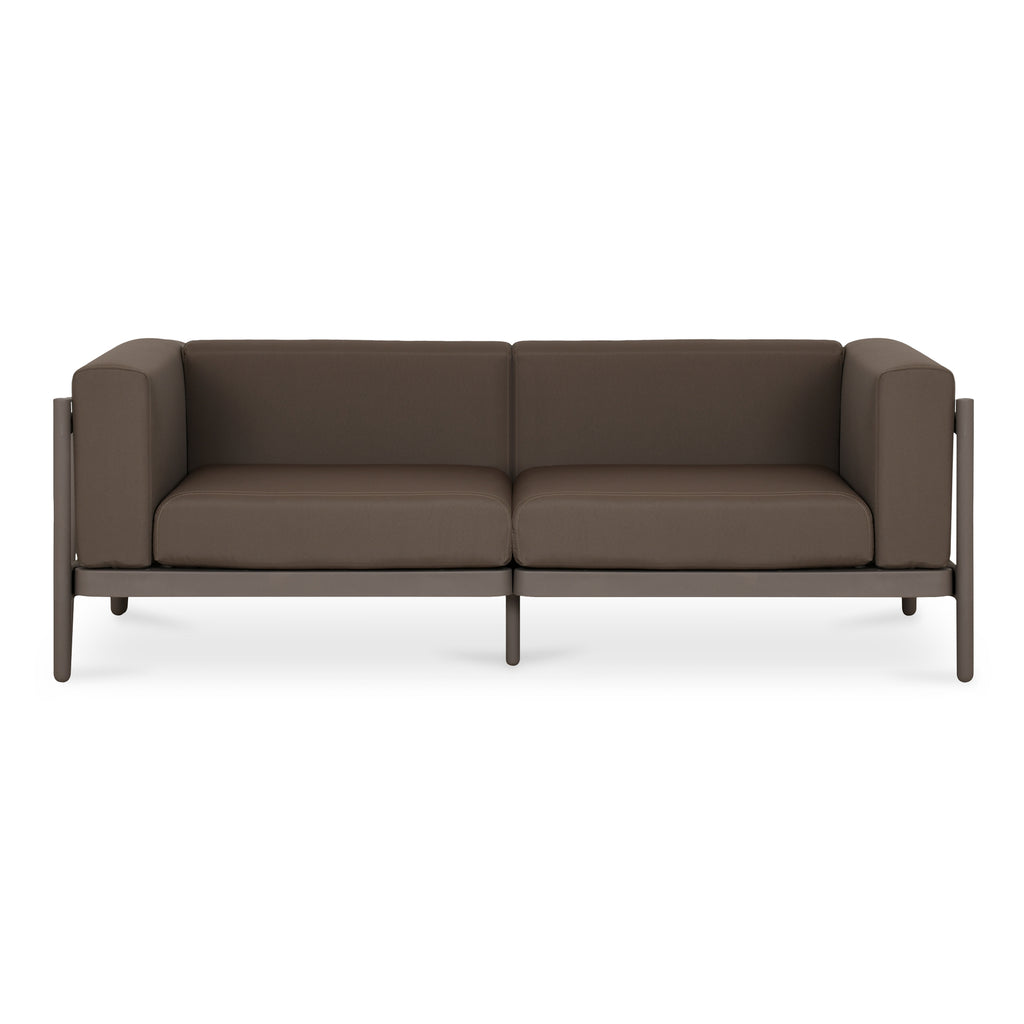 Suri Outdoor 2-Seat Sofa Taupe | Moe's Furniture - QX-1015-39-0