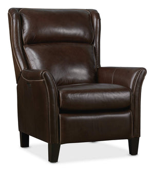 Henley Power Recliner with Power Headrest - Brown | Hooker Furniture - RC826-PH-089