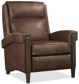 Whitton Power Recliner with Power Headrest - Brown | Hooker Furniture - RC854-PH-088