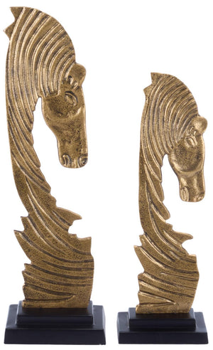 Equo Gold Sculpture Set Of 2 | Safavieh - RDC3003