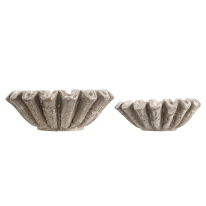 Soho Ruffle Decor Bowl Set Of 2 | Safavieh - RDC4052