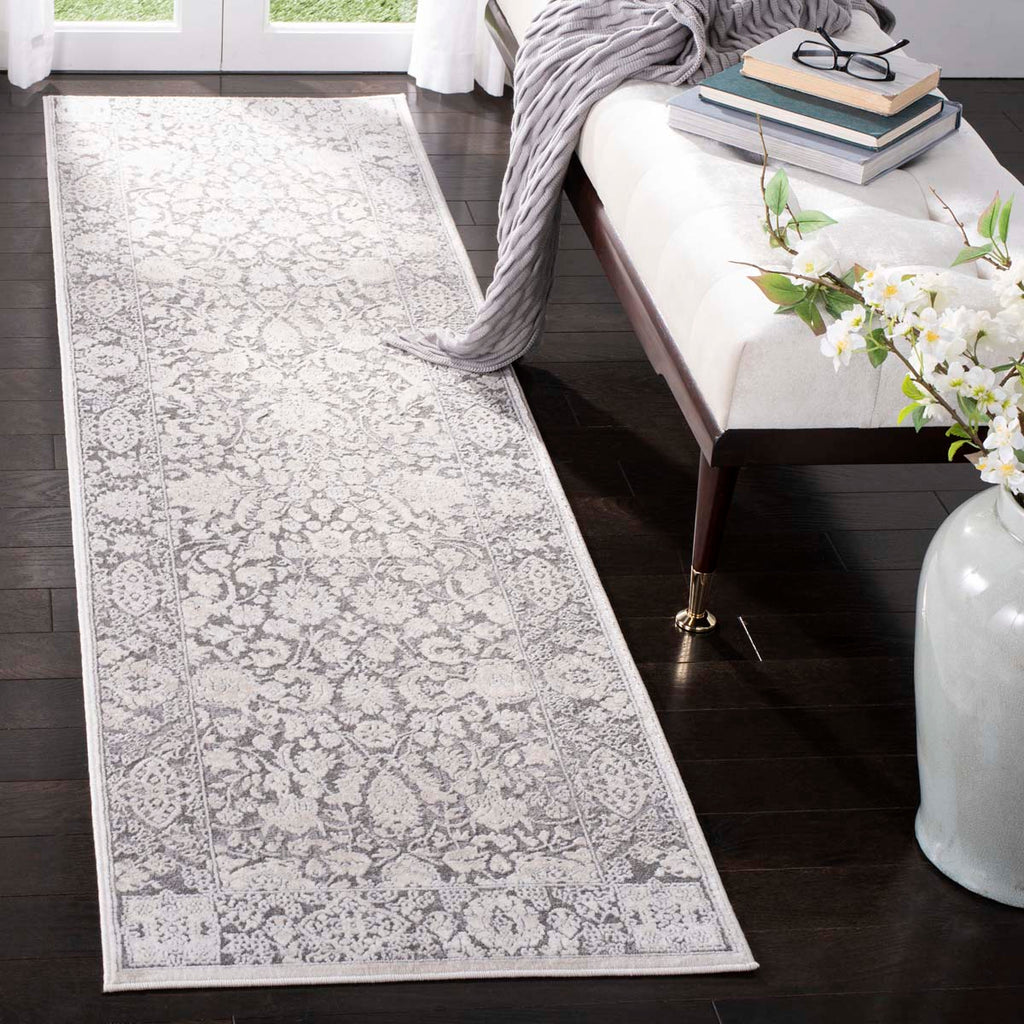 Safavieh Reflection Rug Collection RFT667B - Dark Grey / Cream