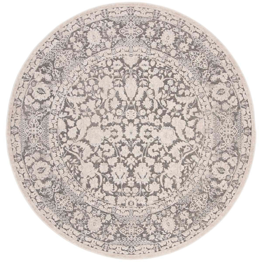 Safavieh Reflection Rug Collection RFT667B - Dark Grey / Cream