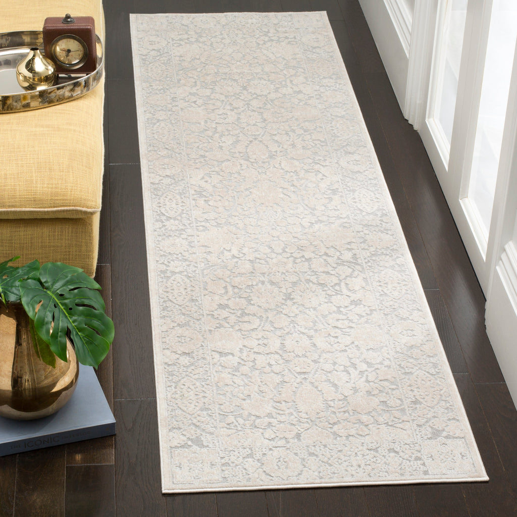 Safavieh Reflection Rug Collection RFT667C - Light Grey / Cream