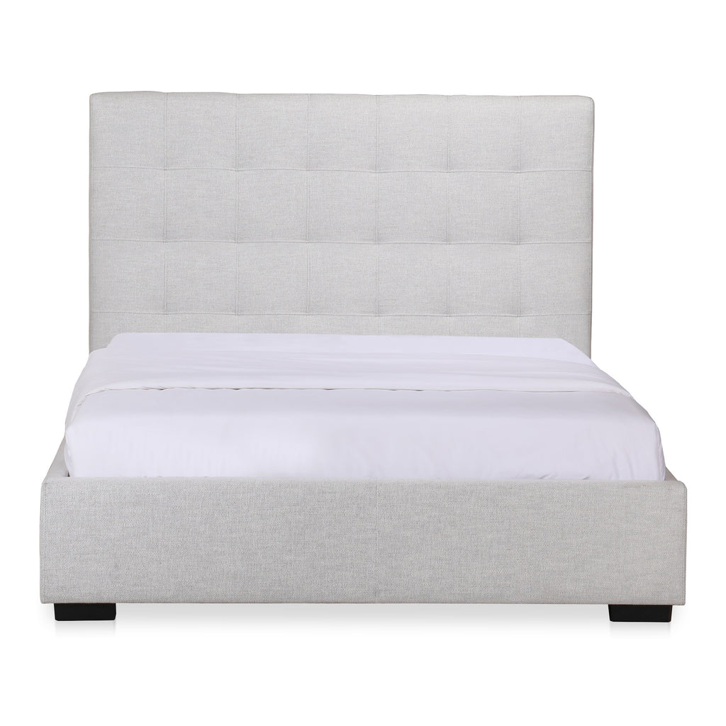 Belle Storage Bed Queen Sand | Moe's Furniture - RN-1000-40-0
