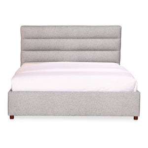 Takio Queen Bed Light Grey | Moe's Home Collection - RN-1139-29-0