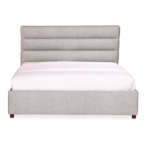 Takio King Bed Light Grey | Moe's Home Collection - RN-1140-29-0