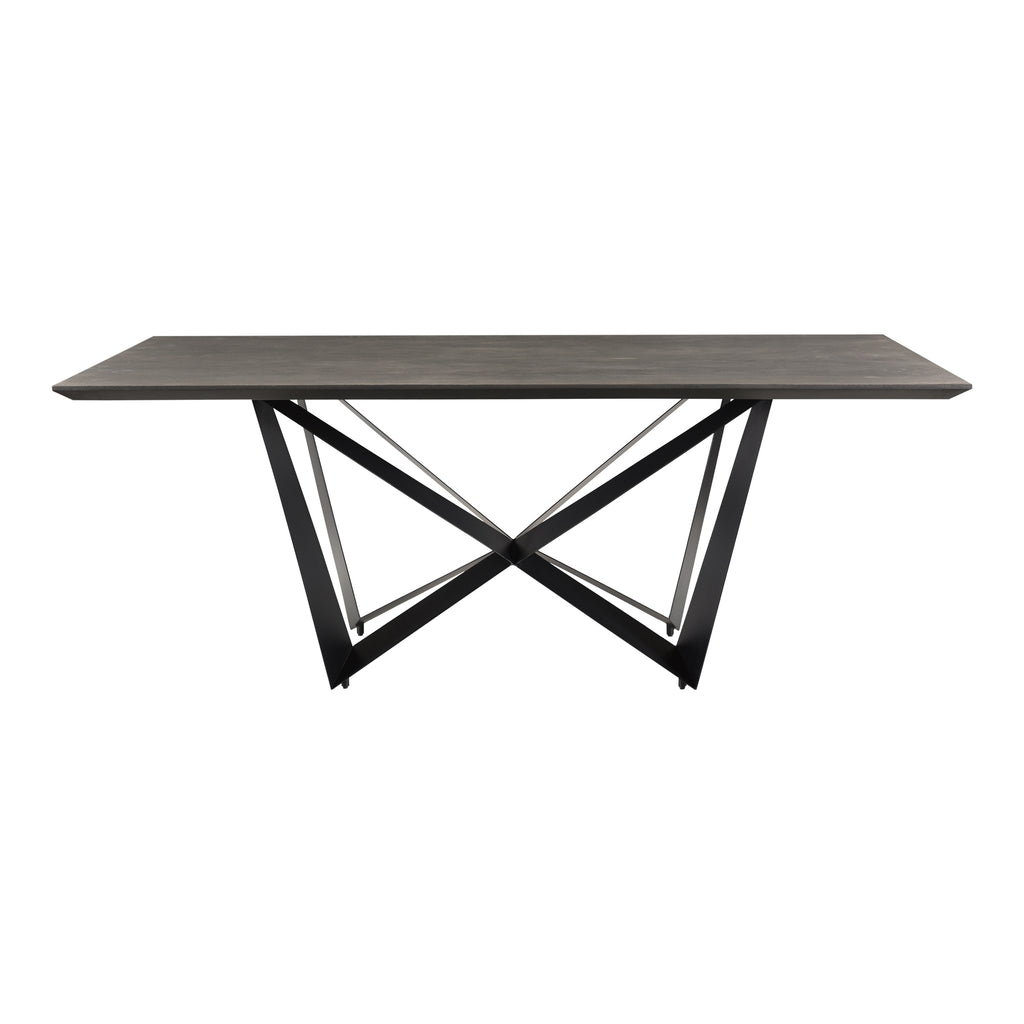 Brolio Dining Table Charcoal | Moe's Furniture - RP-1007-07
