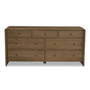 Riley 7 Drawer Dresser Oak | Moe's Home Collection - RP-1066-03