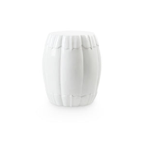 Sundar Stool/Side Table - Cool White | Villa & House - SDR-500-109