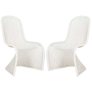 Tana Wicker Side Chair (Set of 2) | Safavieh - SEA8009