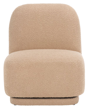 Bianka Boucle Swivel Chair | Safavieh Couture - SFA1009
