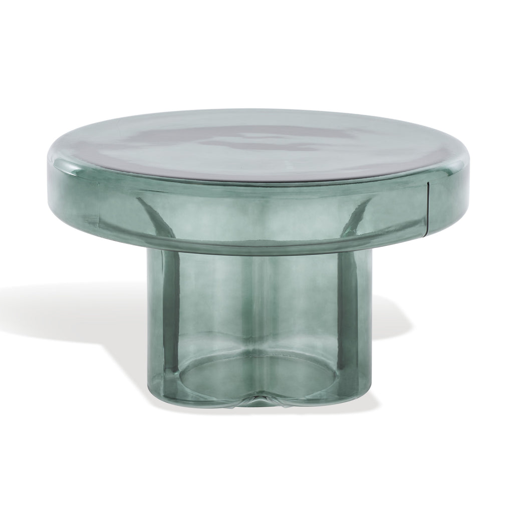 Safavieh Couture Patterson Glass Coffee Table, SFV1200 - Green
