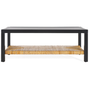 Berlynne Banana Stem Shelf Coffee Table | Safavieh Couture - SFV1313