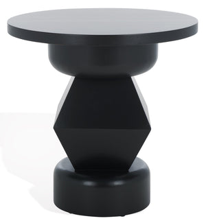 Jaymee Round Wood Accent Table | Safavieh Couture - SFV1324