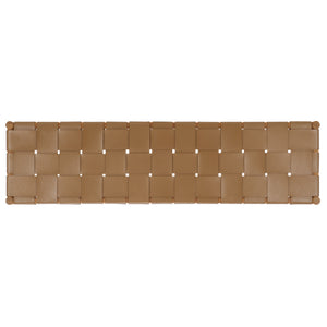 Devnie Woven Leather Bench | Safavieh Couture - SFV1600B