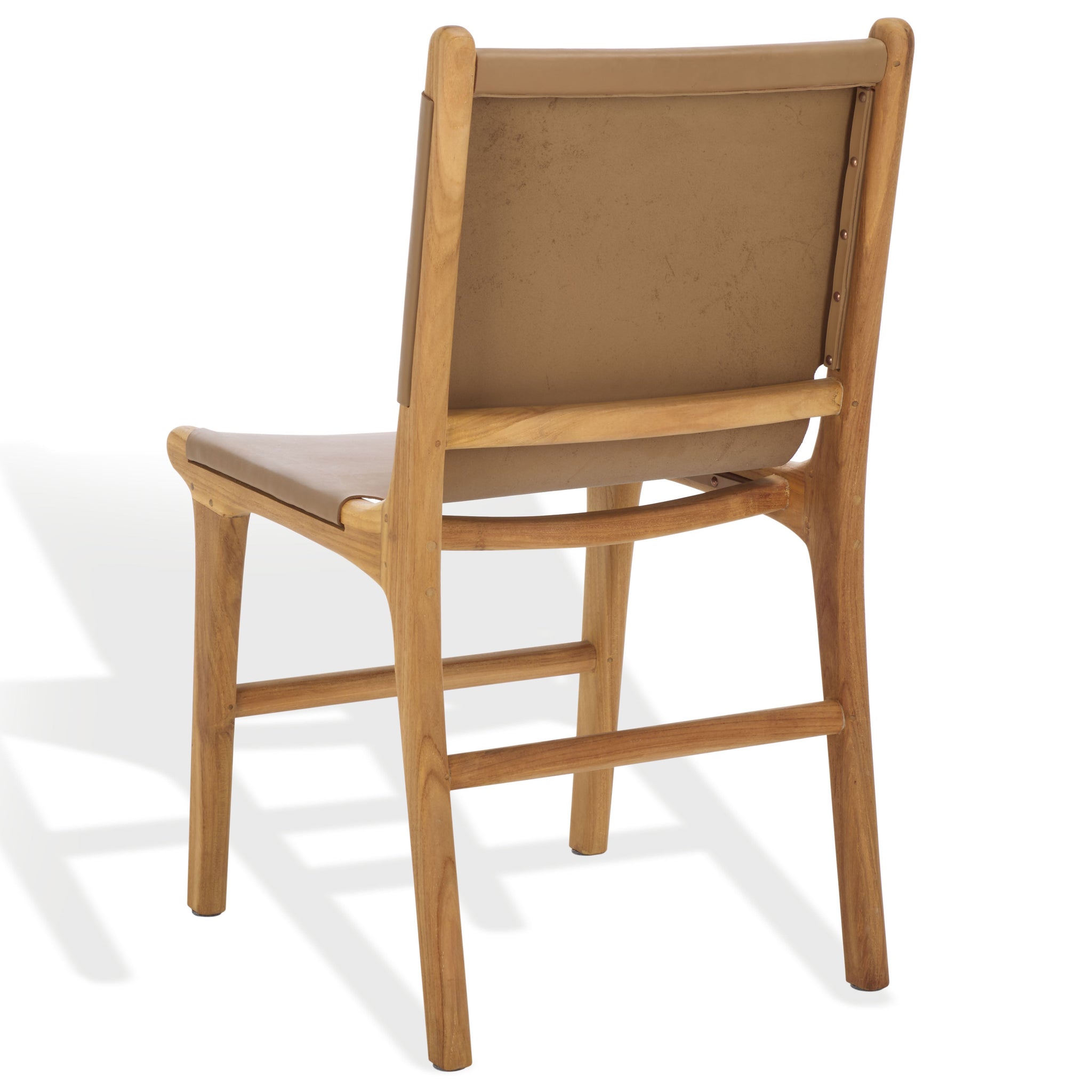 Cassaphina Leather Dining Chair (Set of 2) | Safavieh Couture