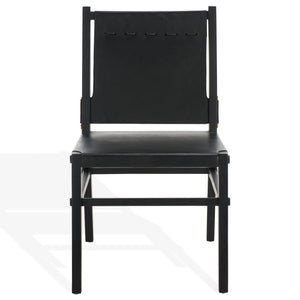 Catriella Leather Dining Chair | Safavieh Couture - SFV1900