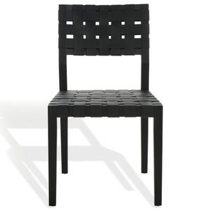 Bette Woven Leather Dining Chair | Safavieh Couture - SFV1902