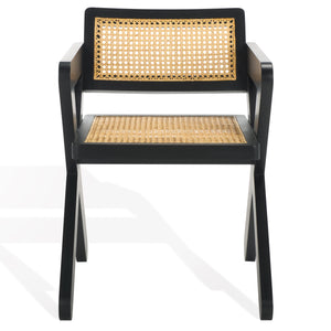 Tyrrell Rattan Dining Chair | Safavieh Couture – SFV1906