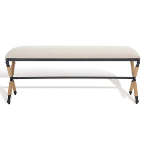 Carmelo Hemp Wrapped Bench | Safavieh Couture - SFV2121