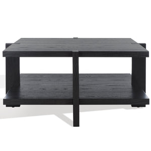 Quigley Square Wood Coffee Table | Safavieh Couture – SFV2150
