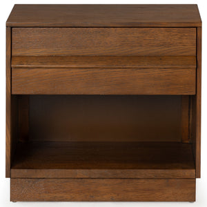 Deirdra 1 Drawer Wood Nightstand | Safavieh Couture – SFV2157