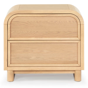 Dinah 2 Drawer Wood Nightstand | Safavieh Couture – SFV2161