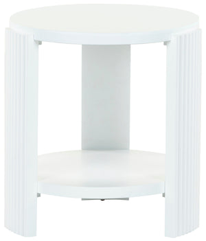 Liabella Round Wood Accent Table | Safavieh Couture – SFV2202