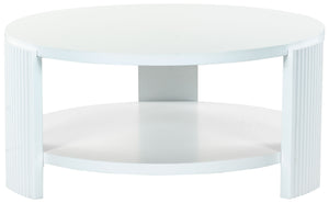 Liabella Round Wood Coffee Table | Safavieh Couture – SFV2203