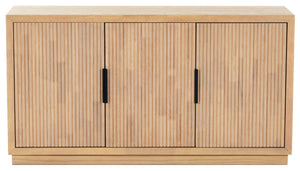 Shelbie 3 Door Reeded Sideboard | Safavieh Couture – SFV2210