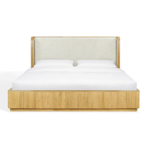 Barrymore Reeded Wood Bed | Safavieh Couture - SFV2227