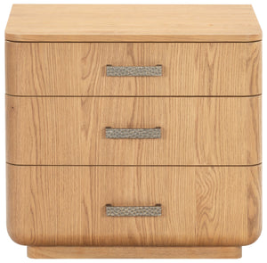 Carmilla 3 Drawer Nightstand | Safavieh Couture - SFV2241
