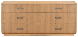 Carmilla 6 Drawer Dresser | Safavieh Couture - SFV2242