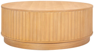 Cynthia Round Fluted Coffee Table | Safavieh Couture - SFV2244